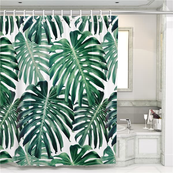 En set (YL003K, ca 180*180cm) Duschdraperi, Mögelbeständig