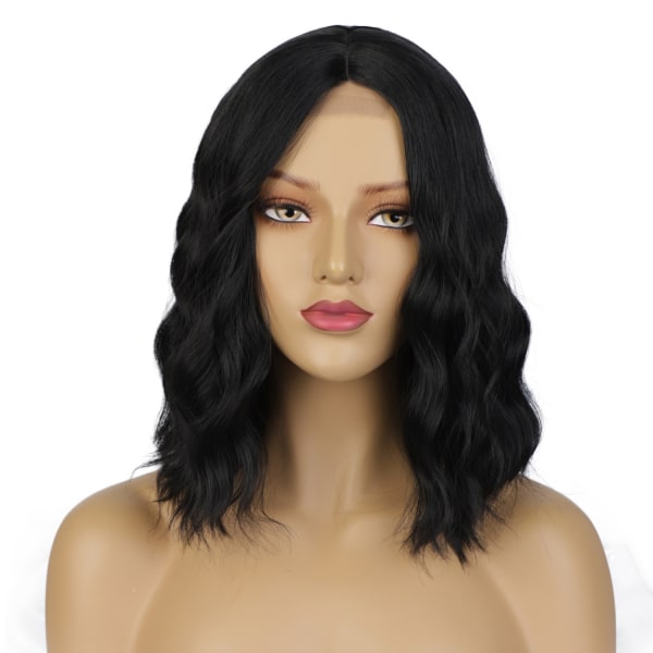 Chemical fiber wig European and American wig ladies short curly h