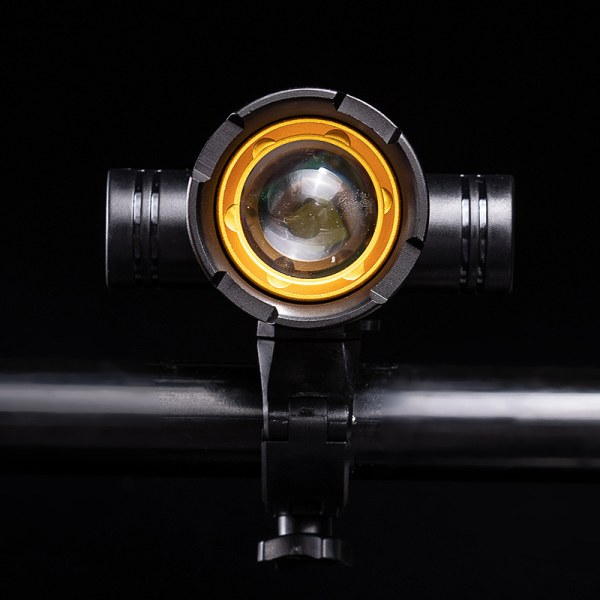 Sykkelhovedlys USB-oppladbar lampe Advarselslys Sykling