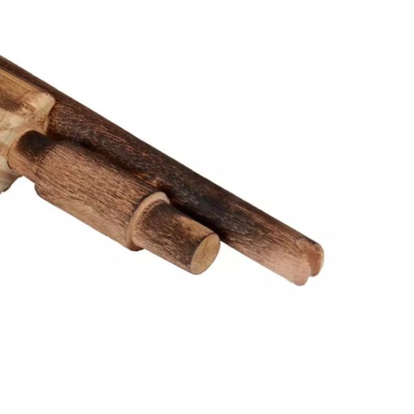 /#/2PCS Original Gummibånd Gummibånd Pistol Håndlaget Tre/#/