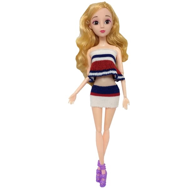 Barbie modekostume, 3 dele, 3 dukketilbehør, til ch