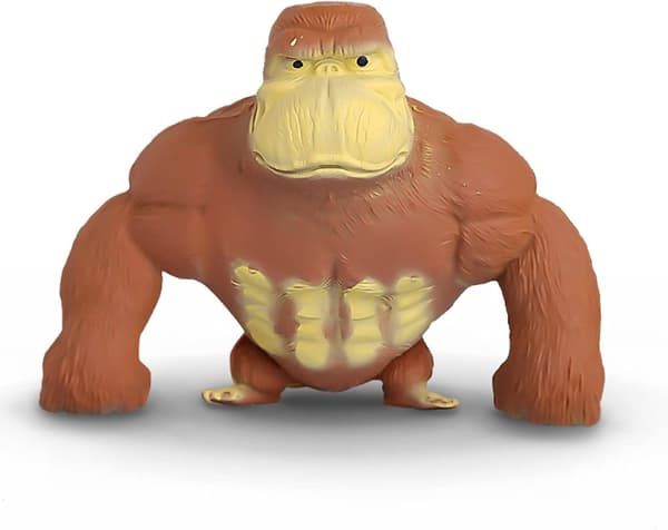 Bouncy Gorilla Legetøj (Brun) Gorilla Latex Blødt Bouncy Legetøj, Børn