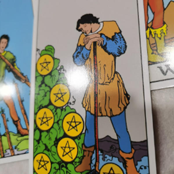 2 par klassiska tarot-orakelkort för nybörjare, betydelse