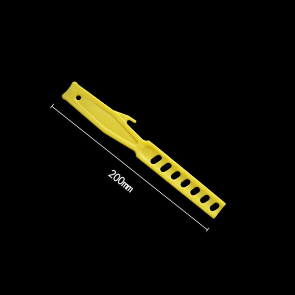 Sæt med 4 plastikrørere 205 mm