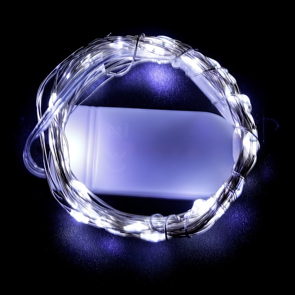 ##/LED-lysstreng 10M100Led LED-lysstreng kobbertråd julepynt##/