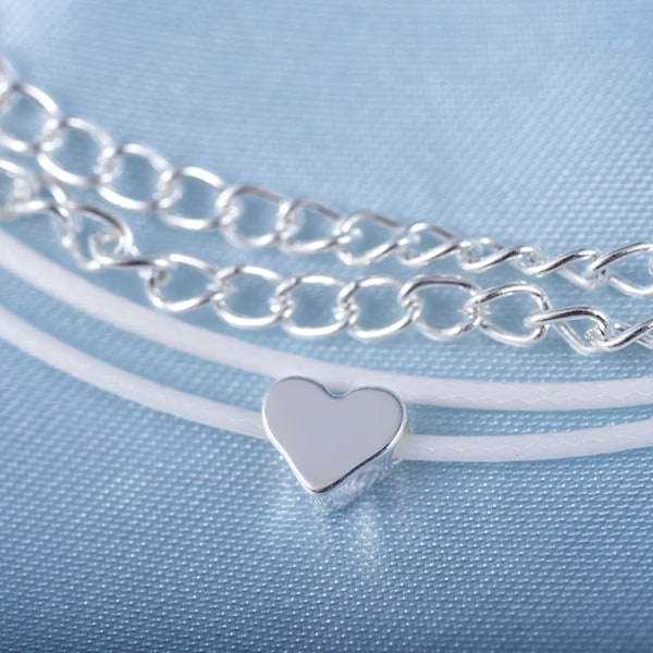##/Strandankelband för kvinnor Kärlek Anklet##/