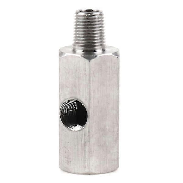 Rostfritt stål Turbocharger Connector 1/8 tum BSPT Oljetryckssensor T-koppling till NPT Adapter Turbo Su js
