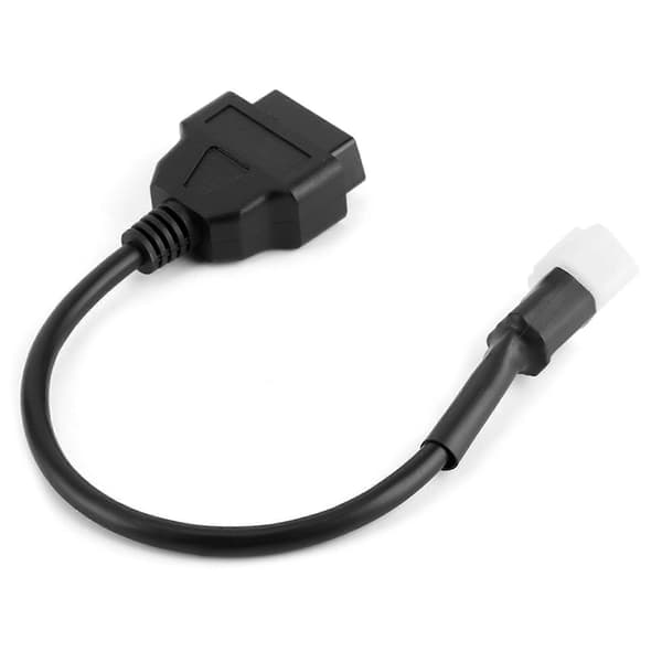 Diagnostikk 6-pinners til OBD2 16-pinners adapterkabel motorsykkel feildeteksjonskontakt passer for Sinnis
