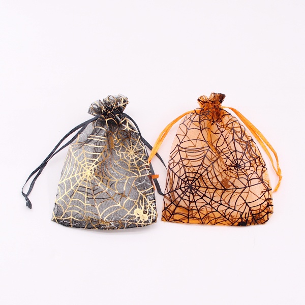100 st Godispåsar, Cellofanpåsar 10 x 14cm, Halloween Presentpåse