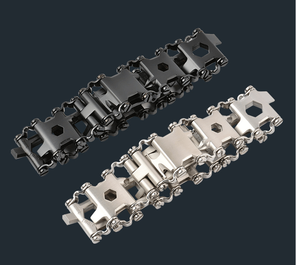 ##/Multifunktionsverktygsarmband i rostfritt stål Reparationsarmband Multi##/