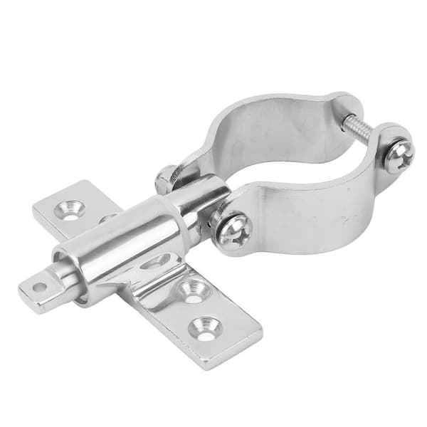 2 st Clamp On Rowlock Socket Rostfritt Stål Hållbar Enkel Installation Sidomonterad Årklyksfäste Årklyksfäste för Båt Yacht
