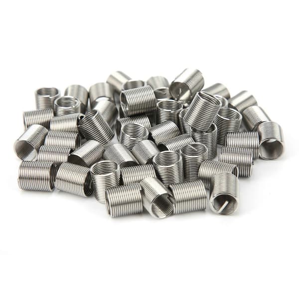 50 st Gänginsatser Hane Hona Reduceringsmutter Reparation Rostfritt Stål Trådfäste M10x1x2D