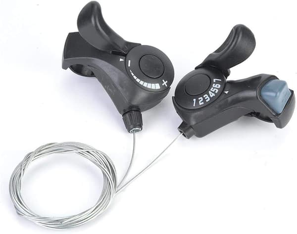 1 Par Cykel Gearskiftere, 3X7 Hastigheder ??Cykel Skifter Derailleur,