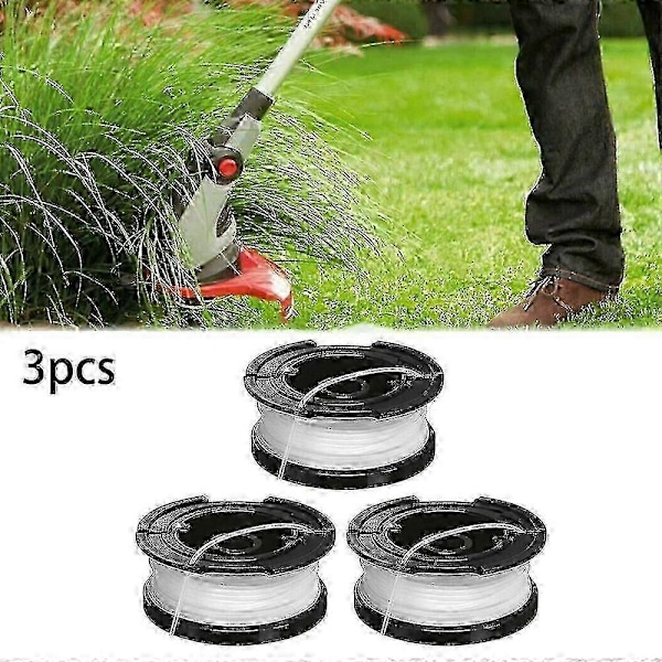 Til Black & Decker Kanttrimmer Spole & Line A6481 X3 Til Reflex Kanttrimmer