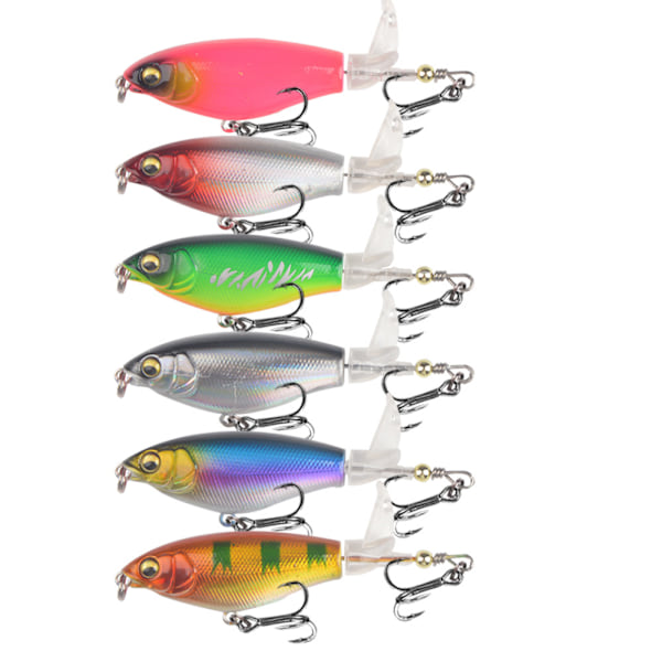 ##/Konstgjort bete spin jig set 6g abborrebete 6 stycken##/