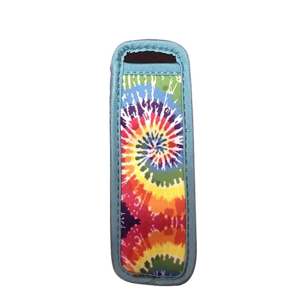 Popsicle Cover Gjenbrukbar Popsicle Holder Fleksibel Popsicle Pose Fargerik Is Popsicle Cover for Sommer C