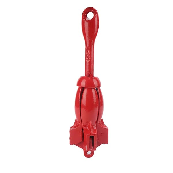 1,5 kg Sammenleggbar Grapnel Anker Rustfritt Stål Hardware for Båt Yacht Flåter Kanoer Kajakker
