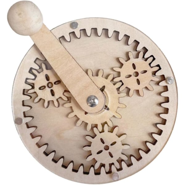 DIY Busy Board Deler Svinghjul Tidlig Utdannende Treleker for