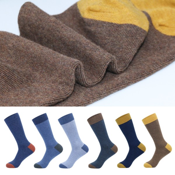 Männs strumpor The stockings 6-pack, Andningsbara bomullsstrumpor för män