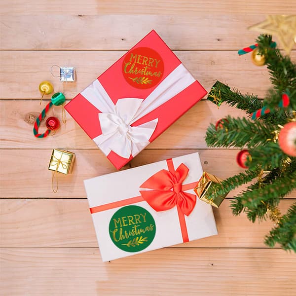 ##/500 st juldekaler, 1,5 tum, God Jul##/
