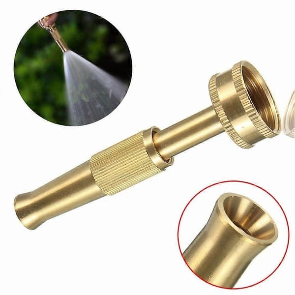 3/4 tommer højtryksslange messing sprayhoved havevandingssprøjtedyse 4Inch