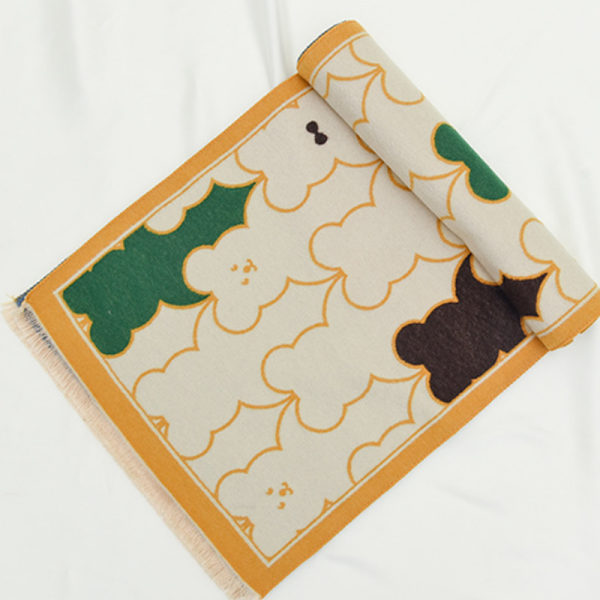 ##/Ihana piirretty lasten syksy- ja talvihuopa, 140x32cm##/