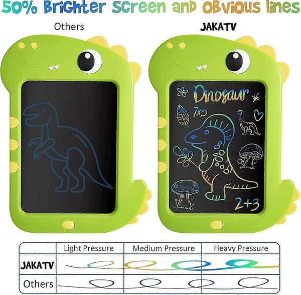 LCD Skrivetablet Børnelegetøj - 9 tommer Doodle Scribbler Board Elektroniske Tegnetabletter Læring Educ
