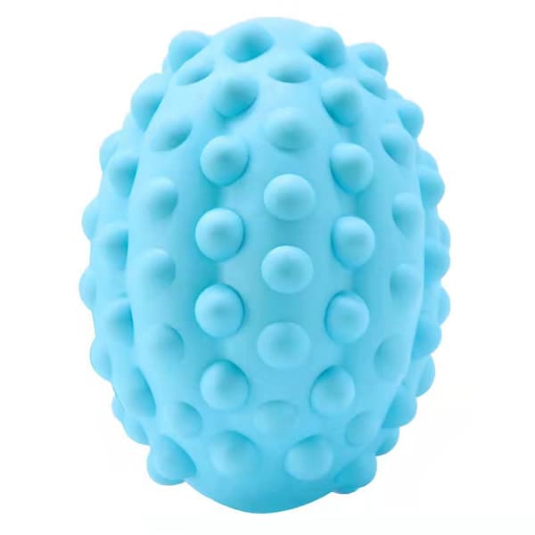 Hundetoy (Blå) Uforgjengelig, Giftfri Naturlig Gummi Squeaky Do