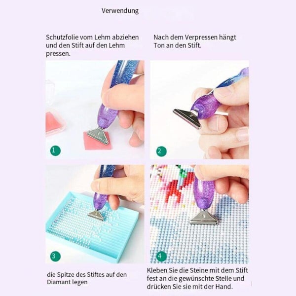 ##/Tilbehør til diamantmaling, sett med verktøy for diamantmaling##/