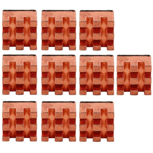 10 kpl Pieni jäähdytyselementti P8x5x8 CPU PCB-vahvistimelle sähkölaitteille