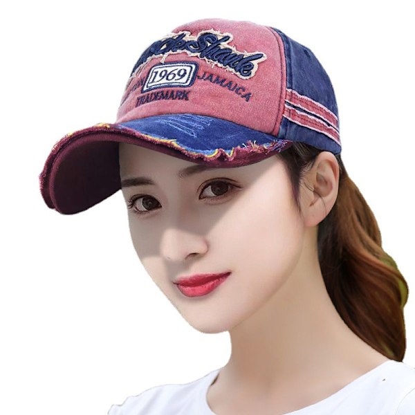 Basebollkeps Klassisk Sport Casual Sommarkeps Enfärgad Solhatt Unis