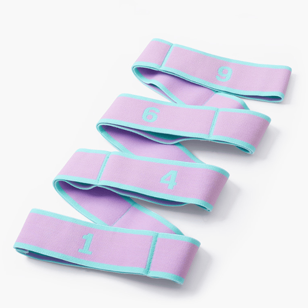 Lilac-115*4cm-Joogahihna Harjoitushihna/Jooga Venytysnauhat