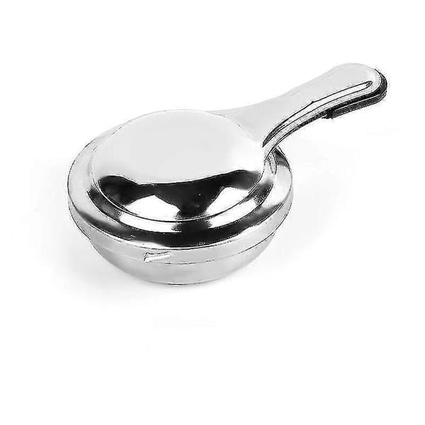 Alkoholbrenner, Fondue Alkoholbrenner, Gel Alkoholbrenner, Rustfritt Stål, Grå, 15 X 9,3 X 4,5 Cm