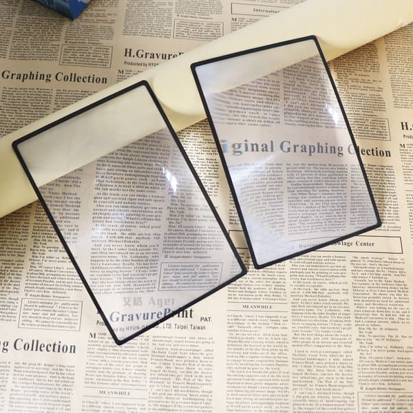 ##/Premium 3X (300%) sidfördjupande glas för att läsa små bokstäver##/