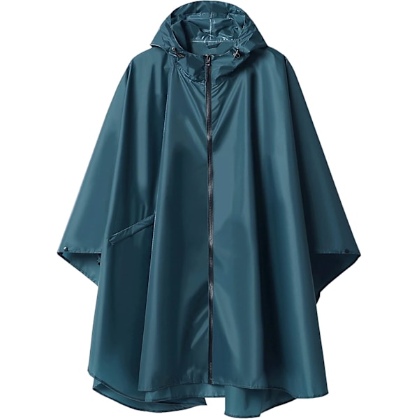 ##/Poncho Regnrock med Dragkedja Huva för Vuxna##/