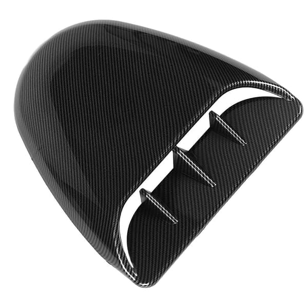 Motorpanser Ventilasjon Trim 35.5 X 32cm Karbonfiber Stil Motorlokk Ventil Deksel Trim For 1 Serie E90 E91