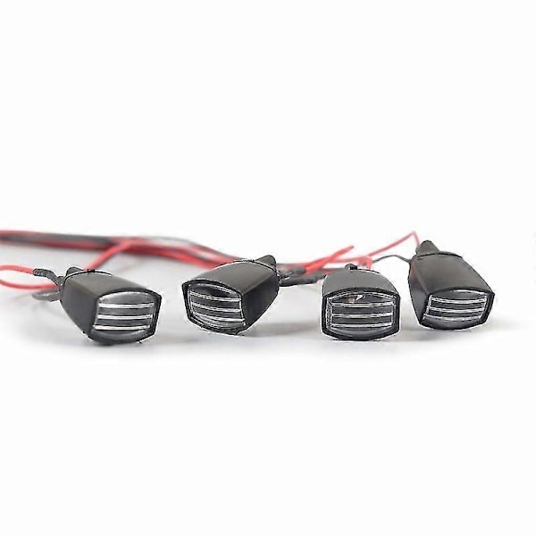RC Tagbagage LED Lysbjælke Kit Lampe til 1/10 Crawler Bil Traxxas Trx-4 TRX4 Axial SCX10 RC4WD D90