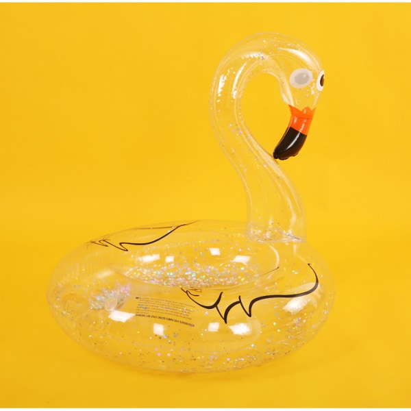 (Färg: Flamingo, Storlek: 90cm) All Transparent Sequins Unicorn Sw