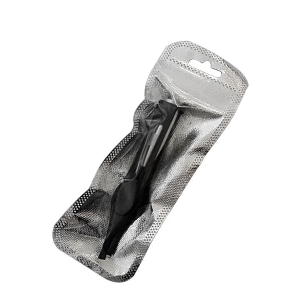 ##/2 St. Pincett med LED-belysning Makeup-pincett med belysning Exakta Pinsetter i Rostfritt Stål Silver##/