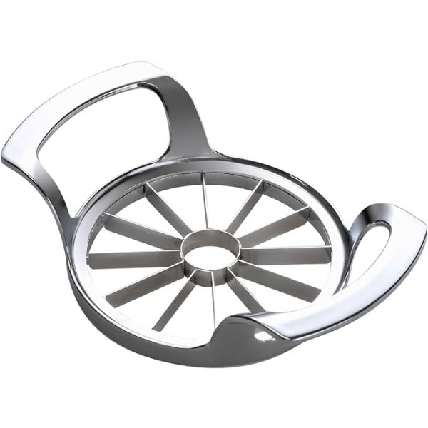 Apple Slicer (Silver), Upgraded Version 12 Blade Apple Corer, St