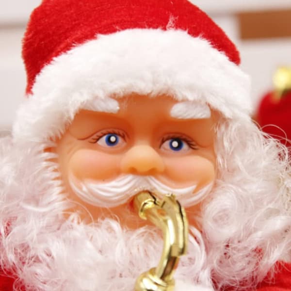 Saxofon Julemand Julemusikboks Ornament