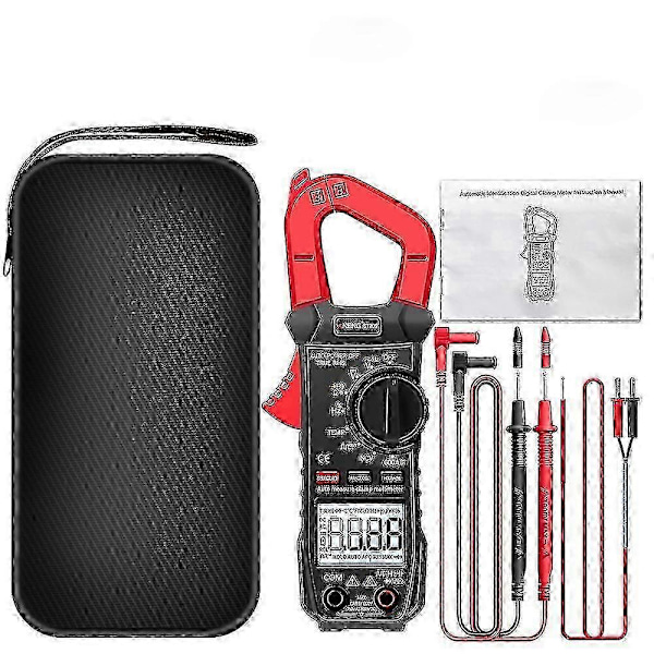 Digital St209 Clamp Multimeter 6000 Räknar Auto Range True Rms Dc/ac Ström Clamp Meter