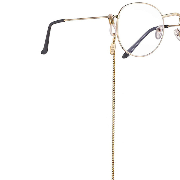 1 Styk (Guld - Stil 3) Brilleged - Stilfuld Brilleholder