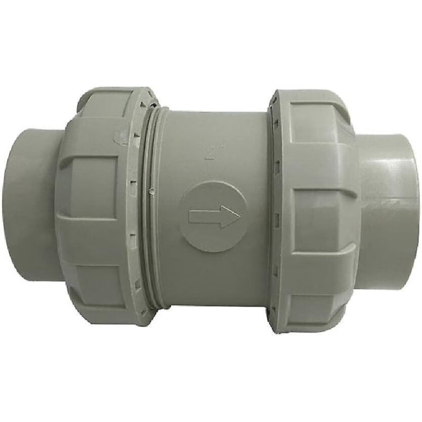 Diameter (20mm) vandtæt Lmell grå inline checkventil til vaskemaskine
