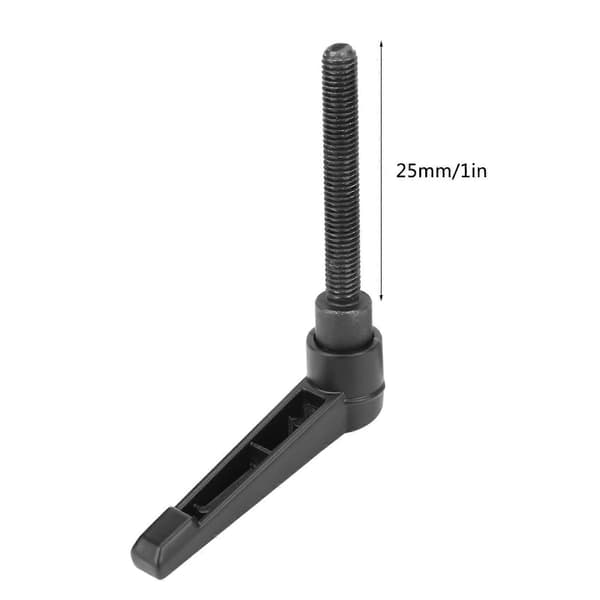 4 stk. Metallmaskinknotter Justerbart Fikseringshåndtak M8 Utvendig Gjenget (25mm)