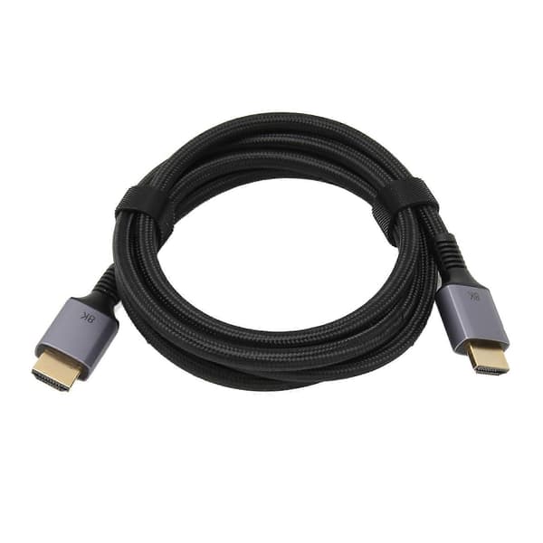 8K HD Videokabel HD Multimedia Interface 2.1 8K Vid 60Hz 4K Vid 120Hz 3D Surroundljud Videokabel 1,5m