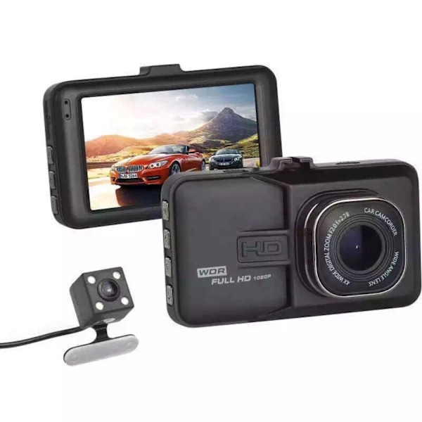 ##/DASHCAM FULL HD BIL LASTBIL TAXI 1080P RECORDER FÖRKÖRSKAMERA##/