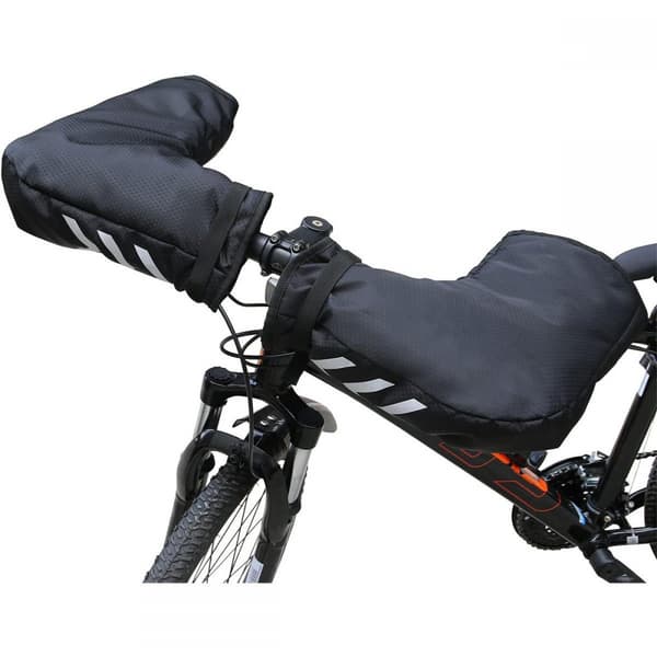 Cykelfingerhandskar vindtäta och vattentäta med reflex