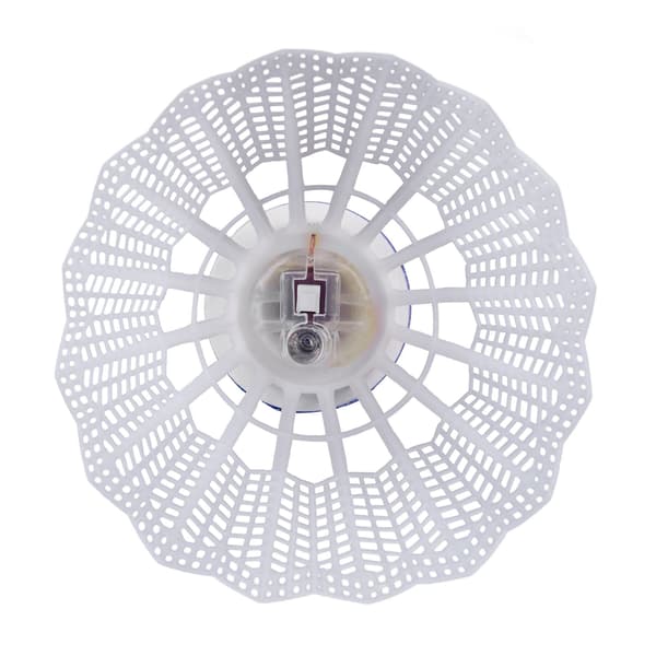##/Set med 8 färgglada badmintonbollar med veke, ljusa##/