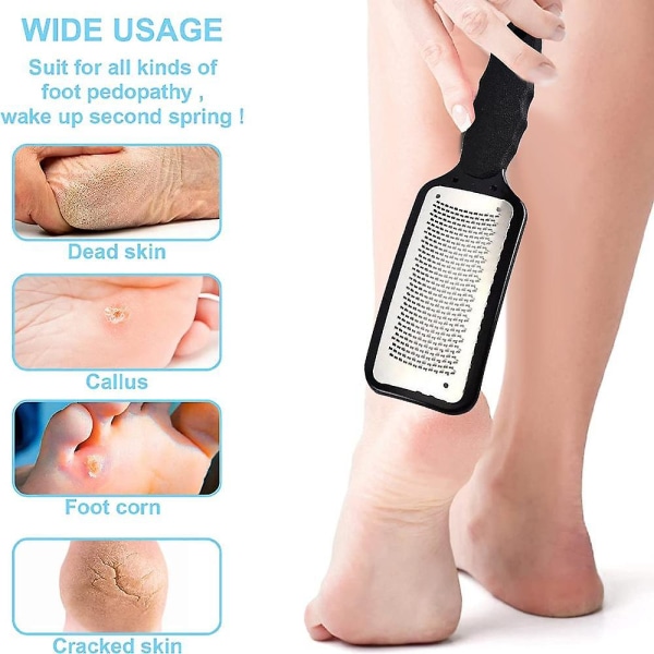 Foot File Callus Remover, Premium fodrasp til at fjerne hård hud